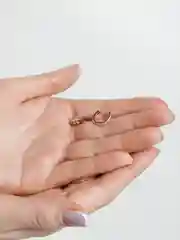 Алый серьги, каффы, цвет золотой