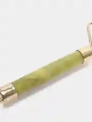 Зеленый массажер для лица, нефритовый