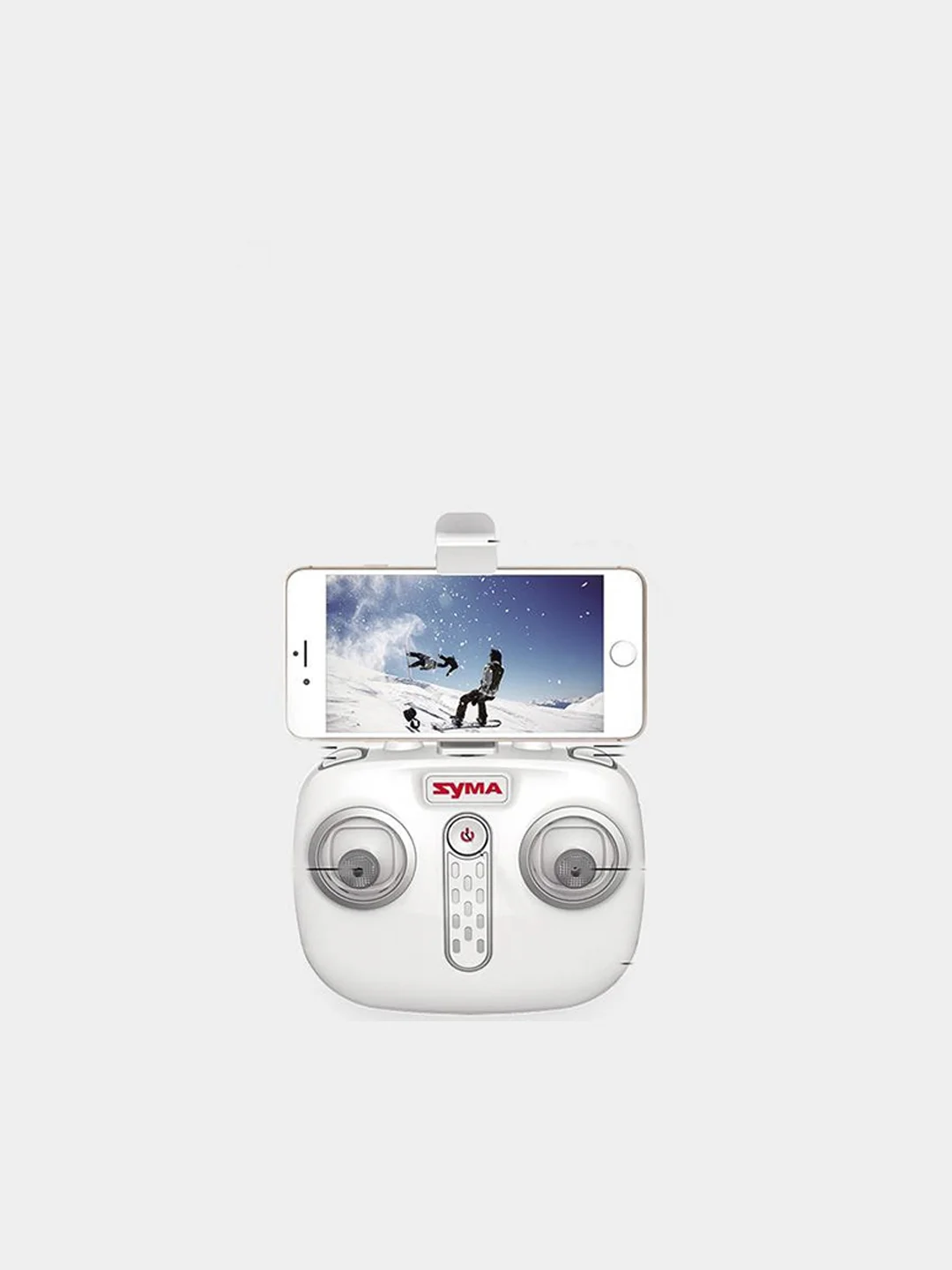 Белый квадрокоптер с видеокамерой Syma X22SW FPV RTF 2.4G