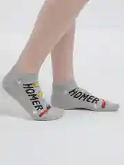 Бирюзовый носки с принтами