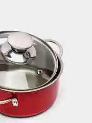 Красный кастрюля с крышкой Mayer&Boch, 800 мл