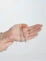 Серебряный цепочка чокер на шею