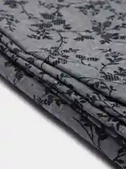Синий меланж скатерть прямоугольная, хлопок 100%, 180*220
