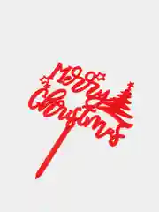Топпер на торт "Merry Christmas"