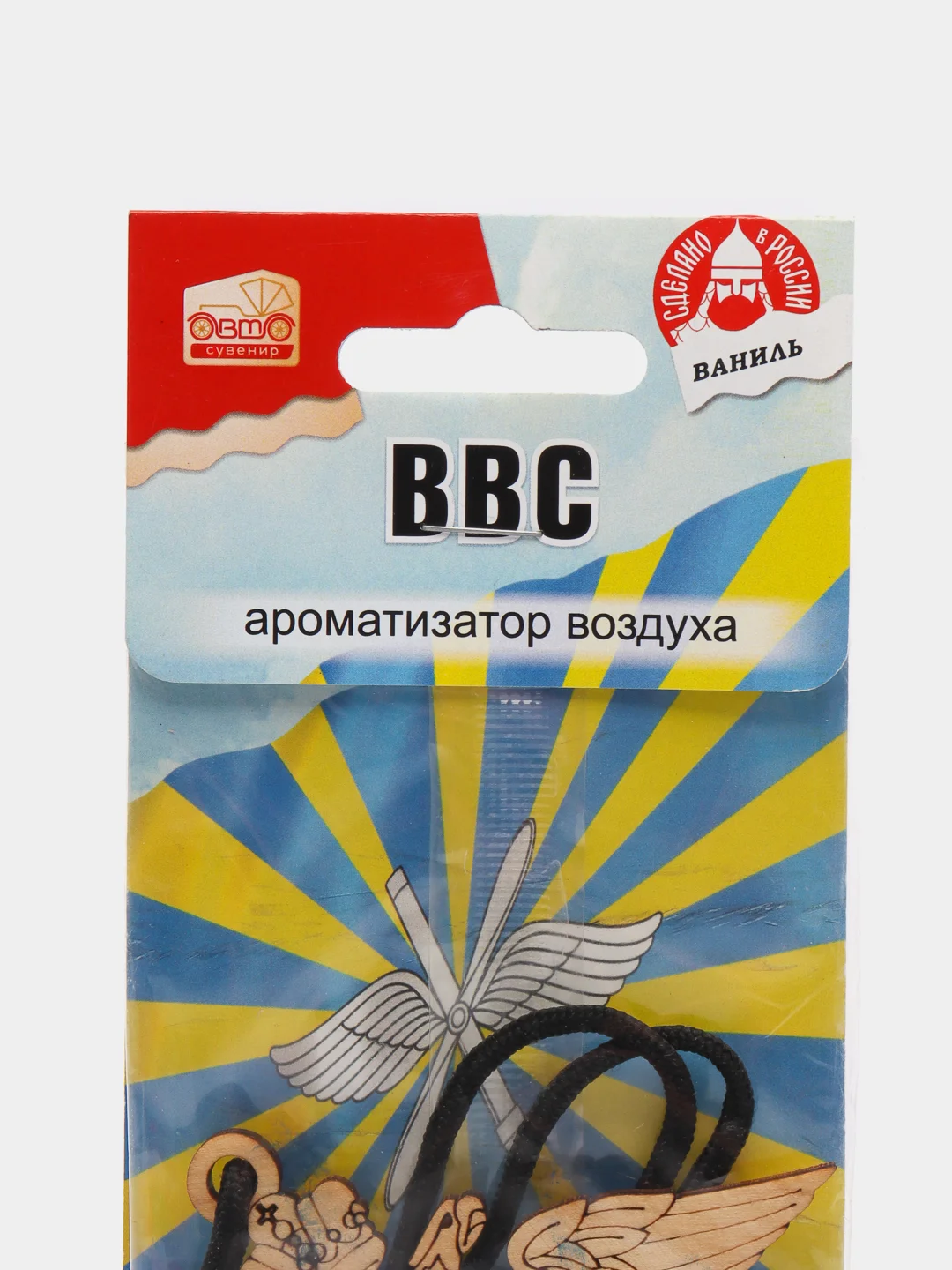 Автомобильный ароматизатор, деревянный