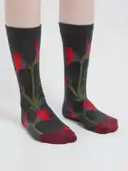 Черный носки женские, высокие
