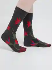 Черный носки женские, высокие