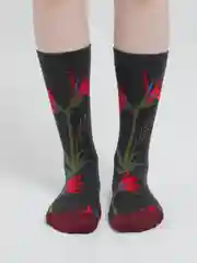 Черный носки женские, высокие
