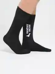 Черный носки черные мужские Носки Пацана