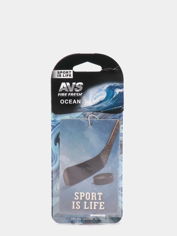 Ароматизатор AVS Sport is Life (аром. Ocean/Океан) (бумажные)