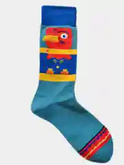 Зелёный хаки носки мужские, высокие, цветные, с принтом, хлопковые