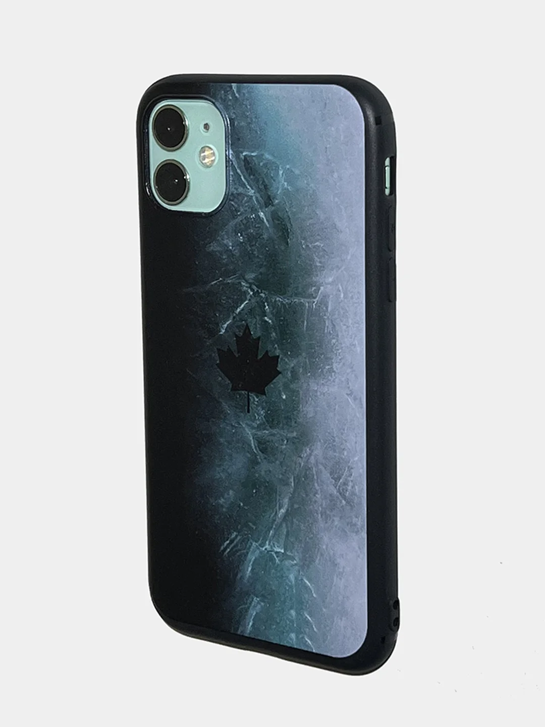 Чехол iPhone айфон 11, 12, 12 Pro, 13, 13 Pro с принтом Клен и Лед fqajy