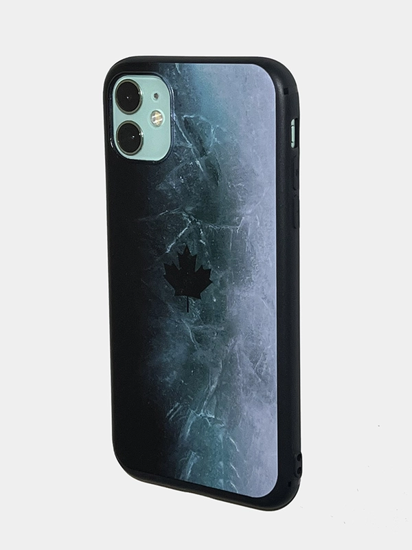 Чехол iPhone айфон 11, 12, 12 Pro, 13, 13 Pro с принтом Клен и Лед fqajy