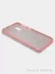 Розовый чехол блестящий Samsung Galaxy M20, M21, M30s, M31, M51 накладка c блёстками