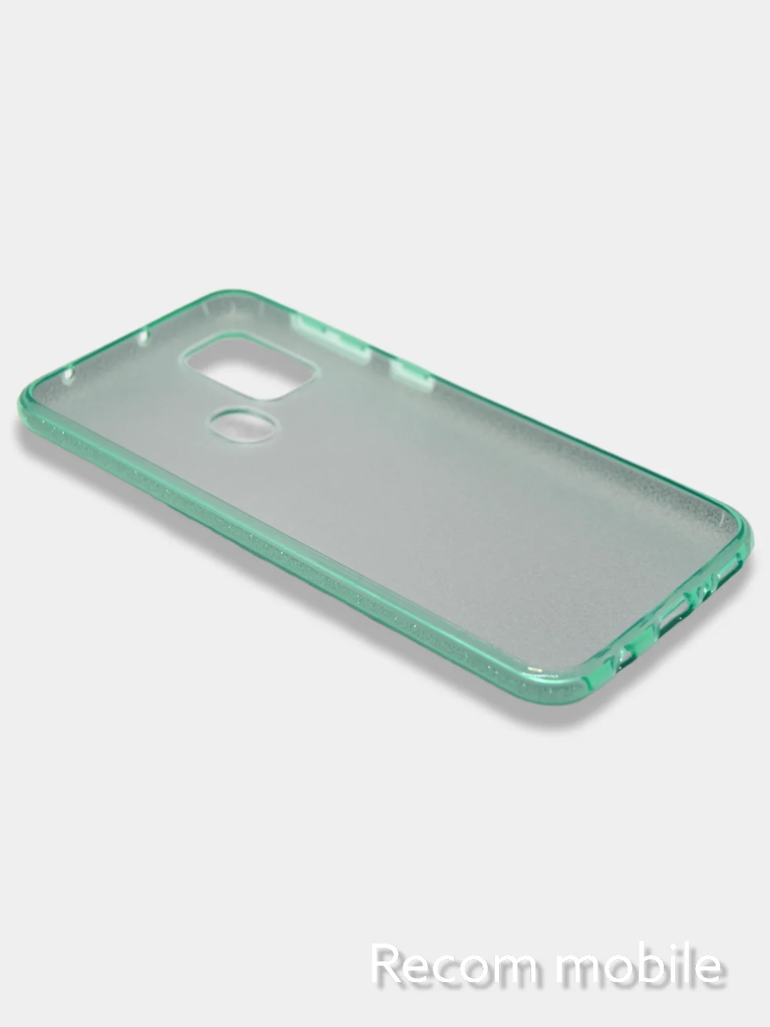 Бирюзовый чехол блестящий Samsung Galaxy M20, M21, M30s, M31, M51 накладка c блёстками