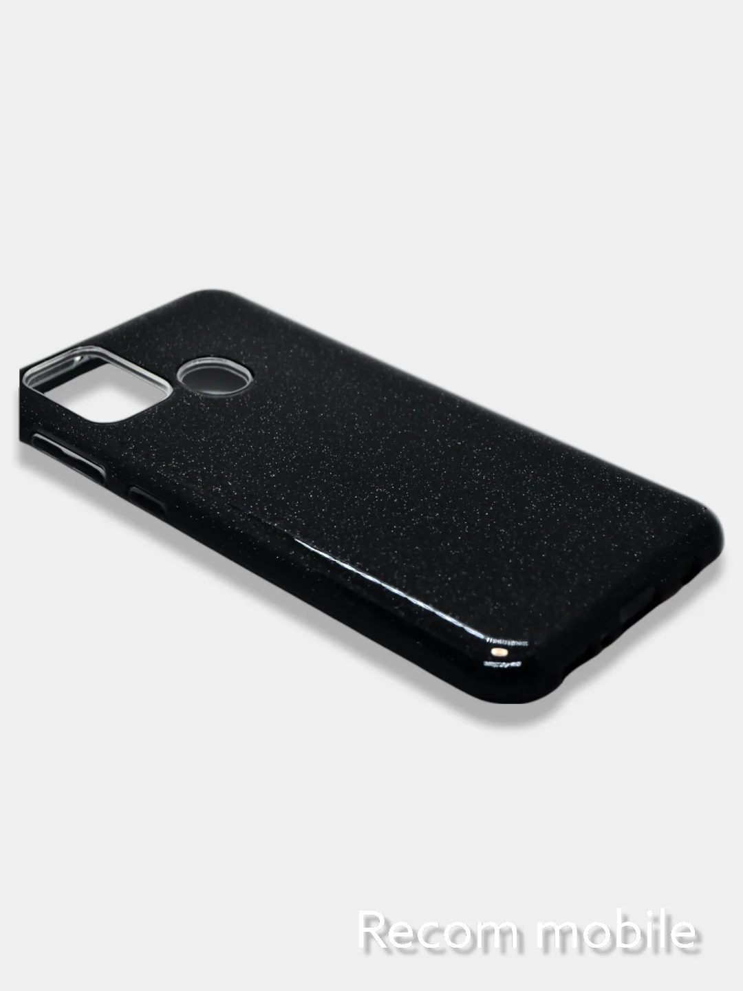 Угольный чехол блестящий Samsung Galaxy M20, M21, M30s, M31, M51 накладка c блёстками