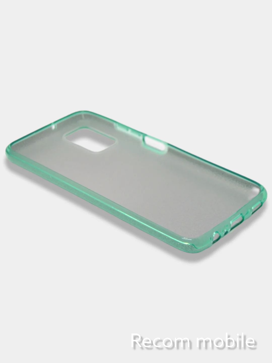 Бирюзовый чехол блестящий Samsung Galaxy M20, M21, M30s, M31, M51 накладка c блёстками
