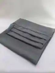 Серый готовый платок на никах/Готовый платок /головной убор/тюрбан женский/капор /мусульманская