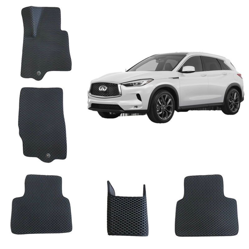 3-D Автомобильные EVA, ЭВА, ЕВА коврики для INFINITY QX 50 (1) / ИНФИНИТИ КУ ИКС 50 (1)