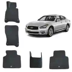 3-D Автомобильные EVA, ЭВА, ЕВА коврики для INFINITY Q 70 / ИНФИНИТИ КУ 70
