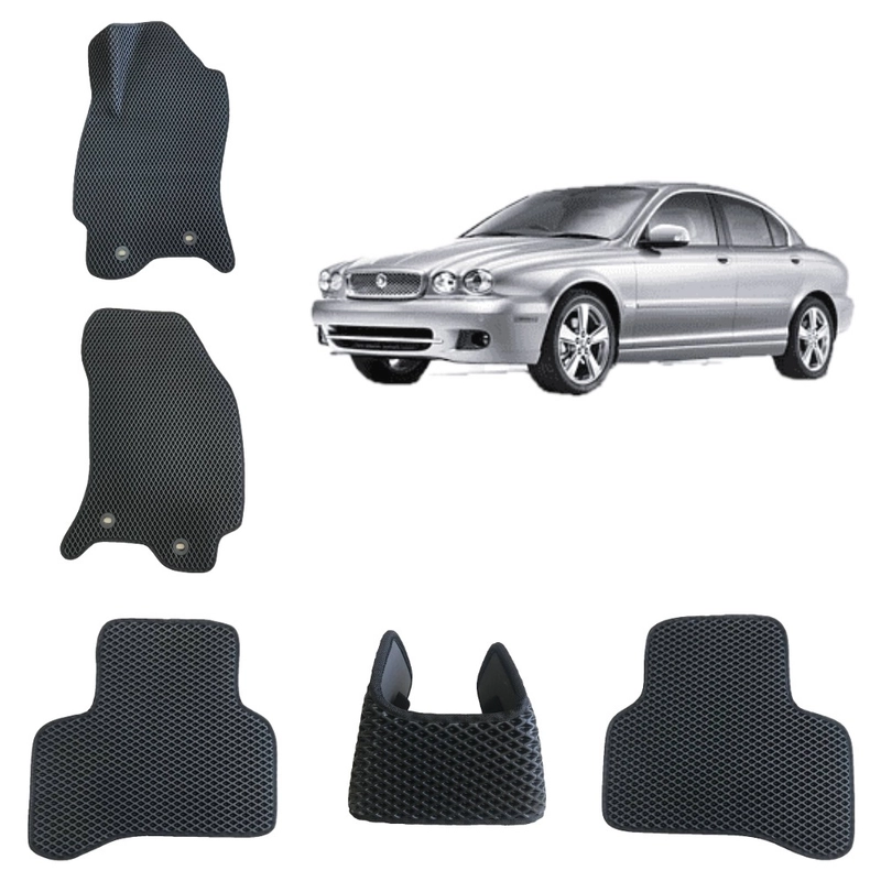 3-D Автомобильные EVA, ЭВА, ЕВА коврики для JAGUAR X TYPE / ЯГУАР ИКС ТАЙП