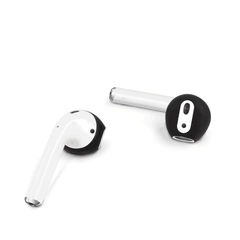 Противоударный мягкий силиконовый чехол для наушников Apple Airpods, сменные беруши