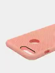 Розовый iphone 7+ / 8 Plus чехол пластиковый с перфорацией