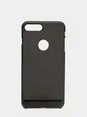 Серый iphone 7+ / 8 Plus чехол пластиковый с перфорацией