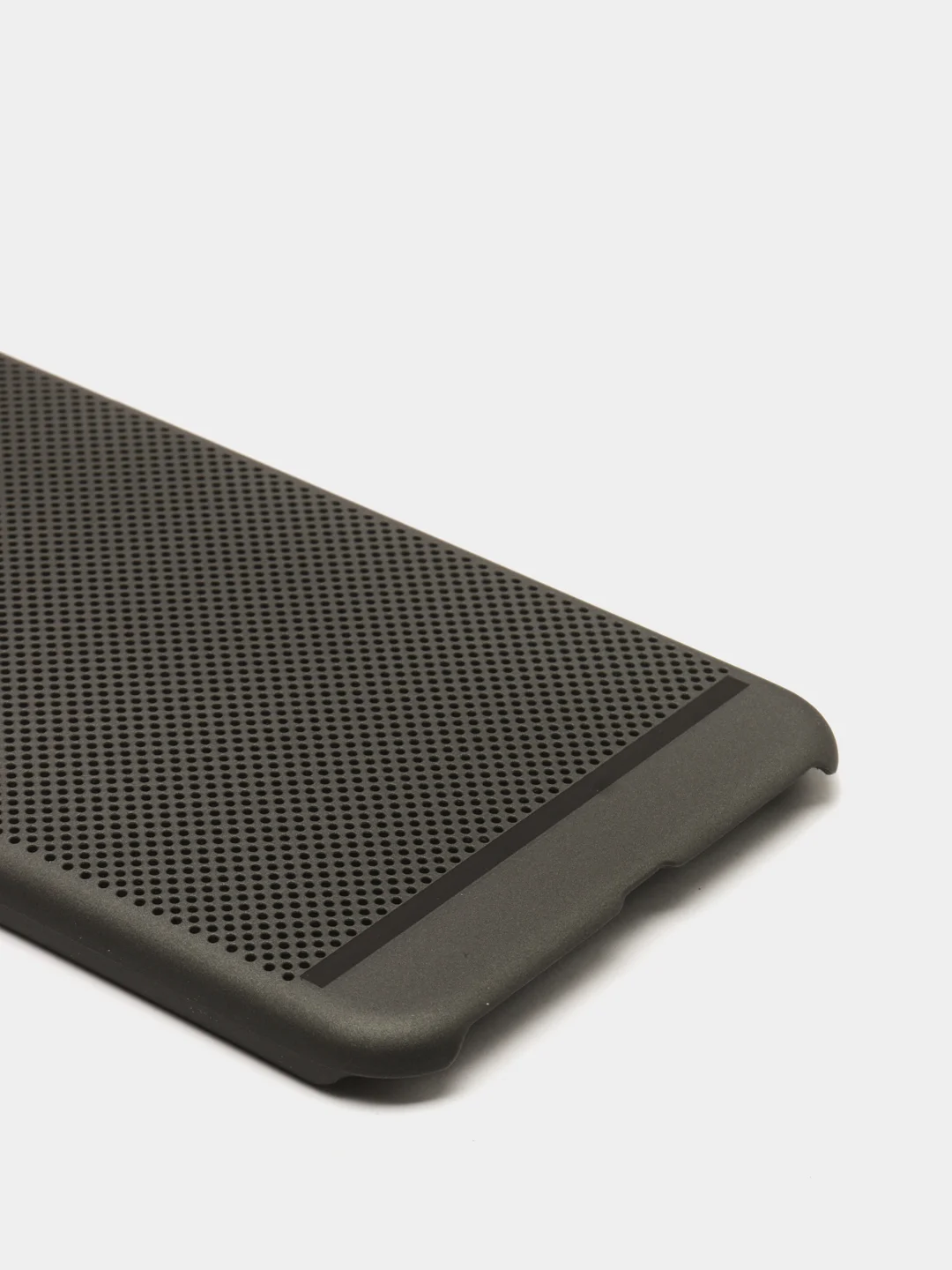 Серый iphone 7+ / 8 Plus чехол пластиковый с перфорацией
