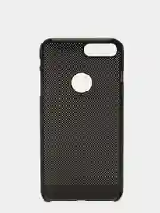 Серый iphone 7+ / 8 Plus чехол пластиковый с перфорацией