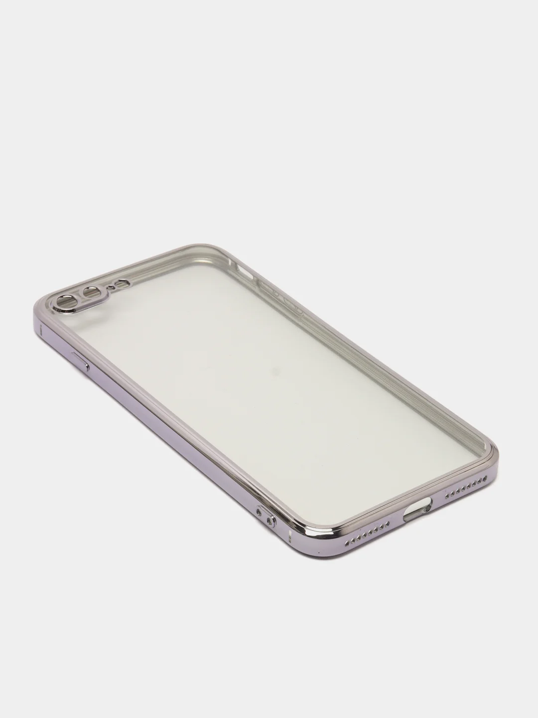 Лавандовый чехол для iPhone 7, 8, SE, X, XS, XR, 11 Pro Max, 12 Mini, Pro Max, с гальваническим покрытием
