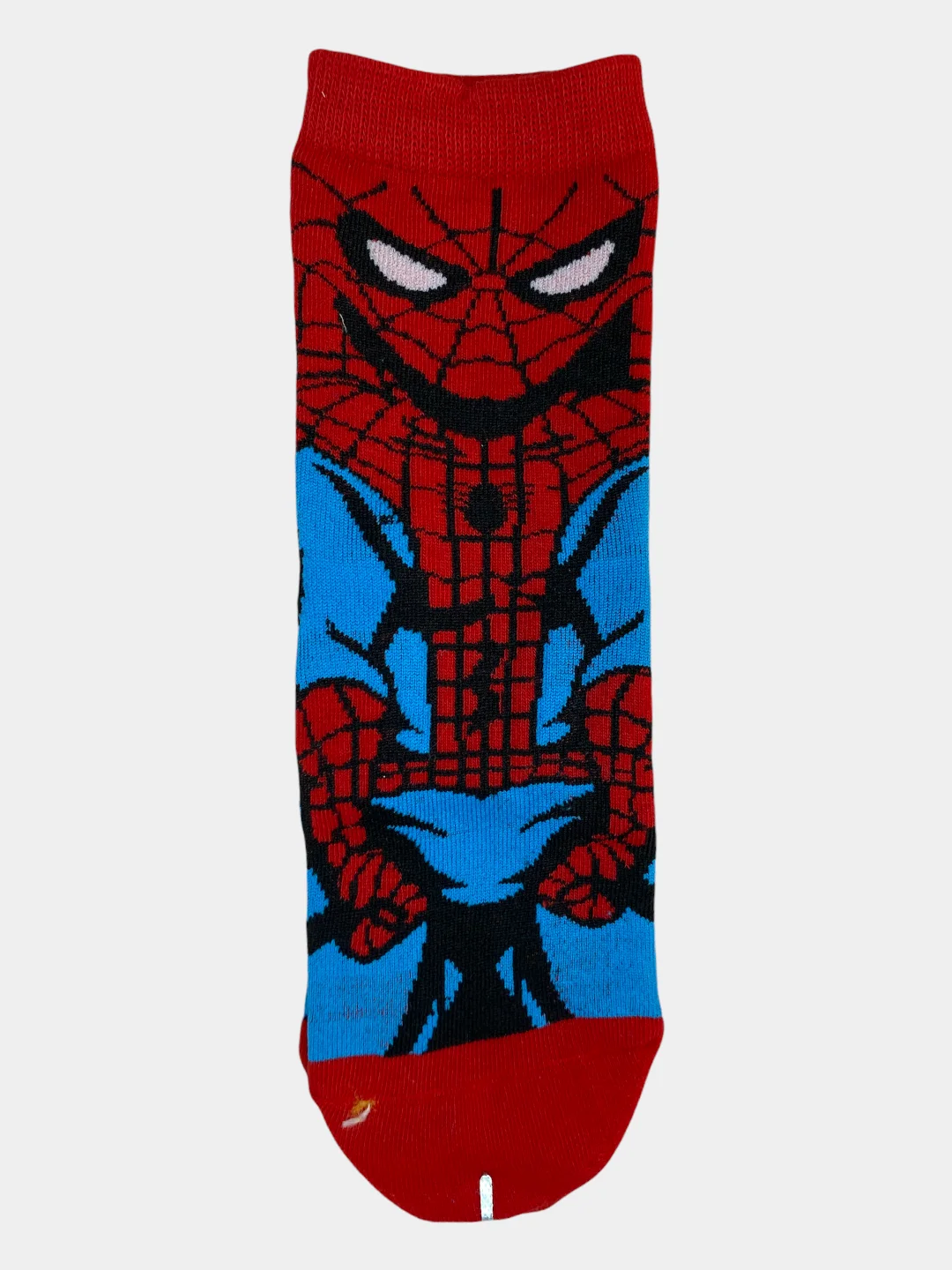 Белый носки детские с принтом Marvel (Марвел)