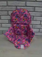 Алый чехол для стульчика Antilop