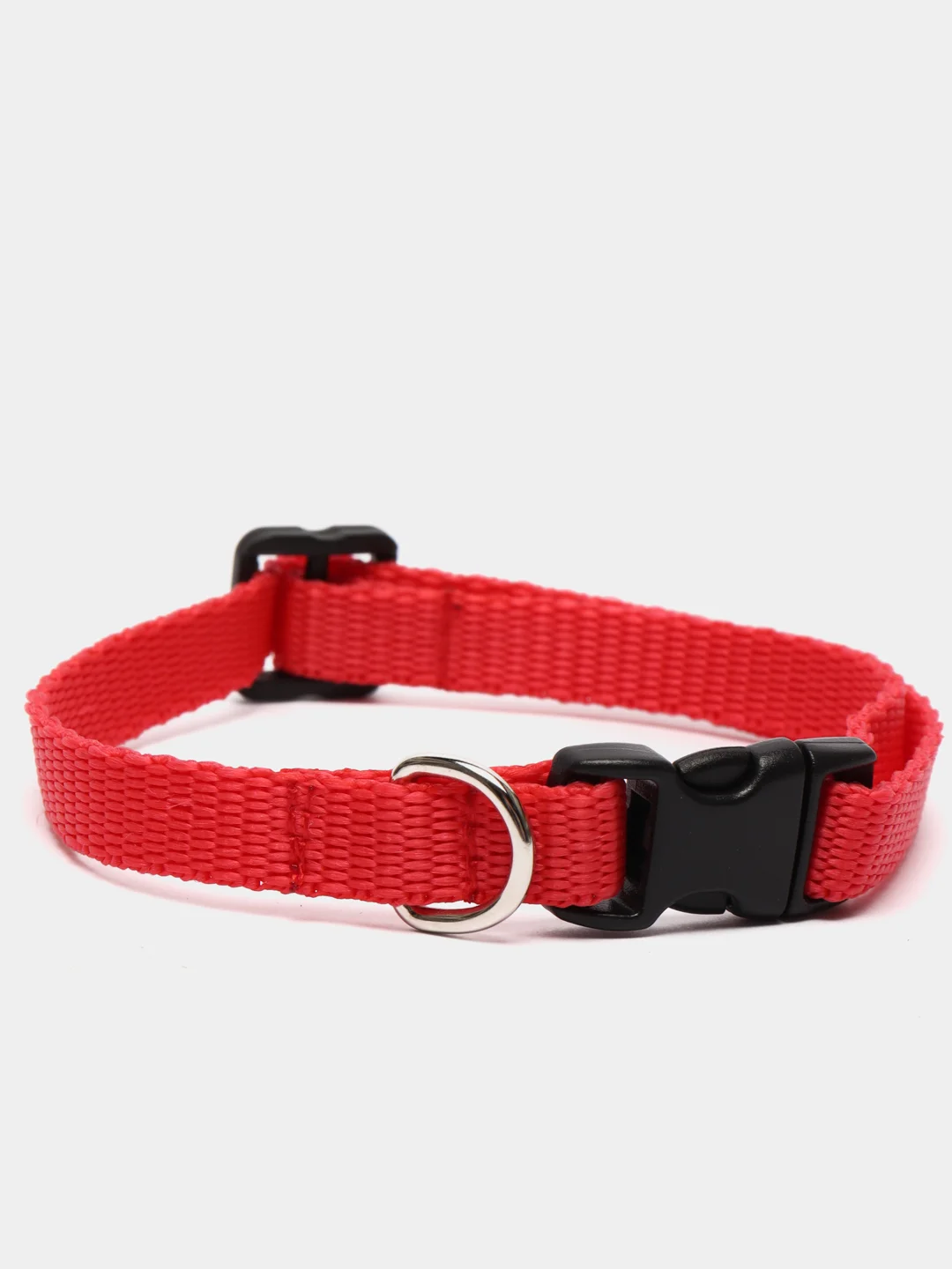 Красный ошейник для кошек/собак 18-26 см/10мм STRONG DOG