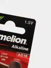 Батарейки Camelion AG10 10 шт (LR54, LR1130, G10, 389, 390, SR1130) для калькулятора
