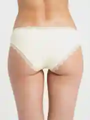 Желтый трусы слипы женские, хлопковые