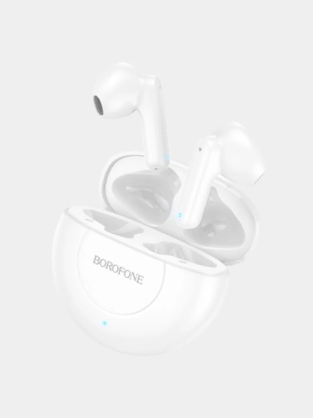 Белый беспроводные вакуумные bluetooth-наушники с микрофоном Borofone BE54