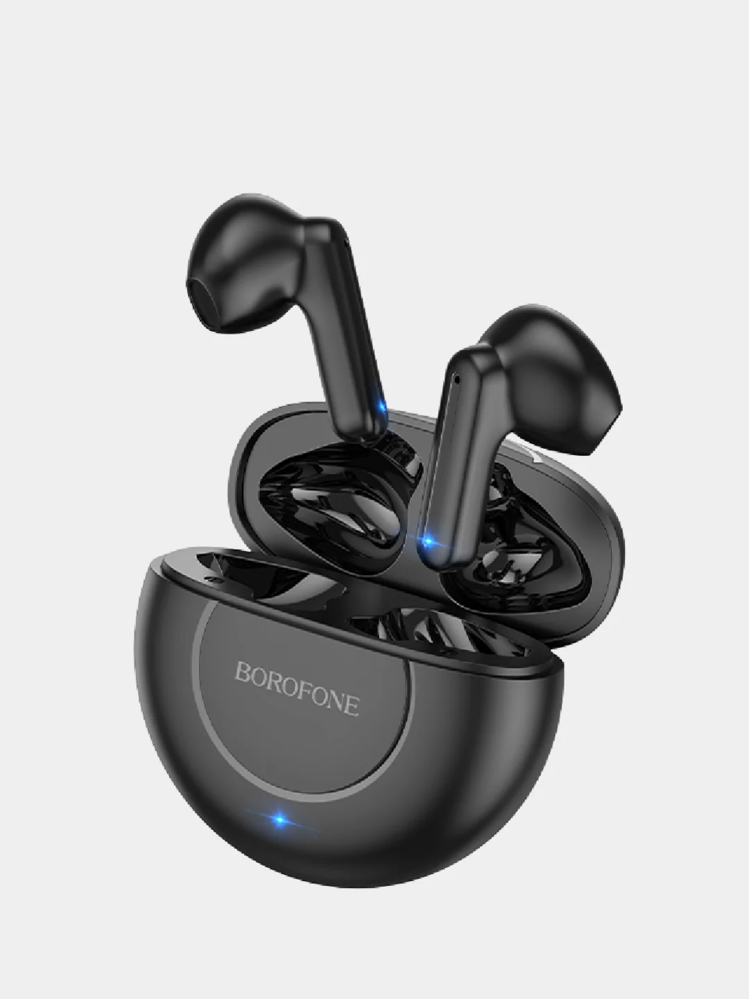 Черный беспроводные вакуумные bluetooth-наушники с микрофоном Borofone BE54