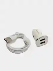 Автомобильное зарядное устройство Borofone BZ12 2хUSB до 2.4А кабель Type-C, для Android