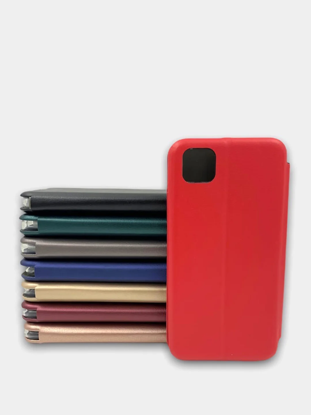 Золотой чехол книжка Honor 9s / Huawei Y5p 2020