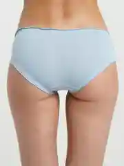 Мятный женские хлопковые трусы слипы