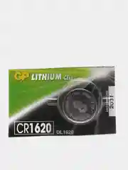 Батарейка GP CR1620, литиевые, 3V