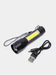 Фонарь аккумуляторный ручной светодиодный Космос KocAc1011Lith с боковой подсветкой