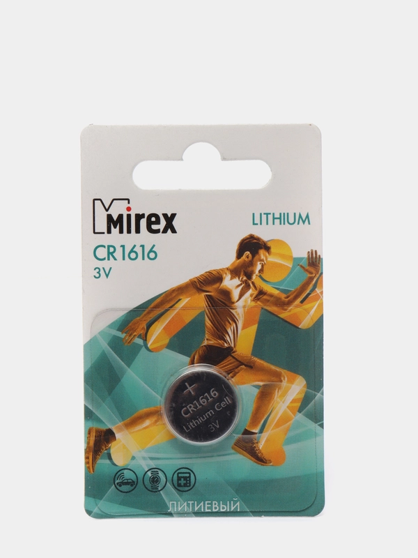 Батарейка литиевая CR 1616 Mirex