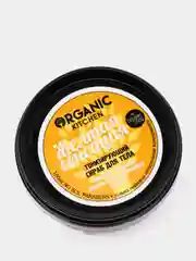 Тонизирующий скраб для тела Organic kitchen "Желтая сенсация", 100 мл