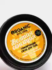 Тонизирующий скраб для тела Organic kitchen "Желтая сенсация", 100 мл