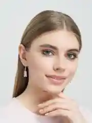 Оранжевый серьги Мишка Гамми (мармеладные мишки)