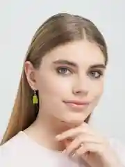 Зеленый серьги Мишка Гамми (мармеладные мишки)