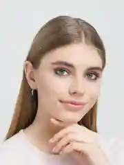 Черный серьги Мишка Гамми (мармеладные мишки)
