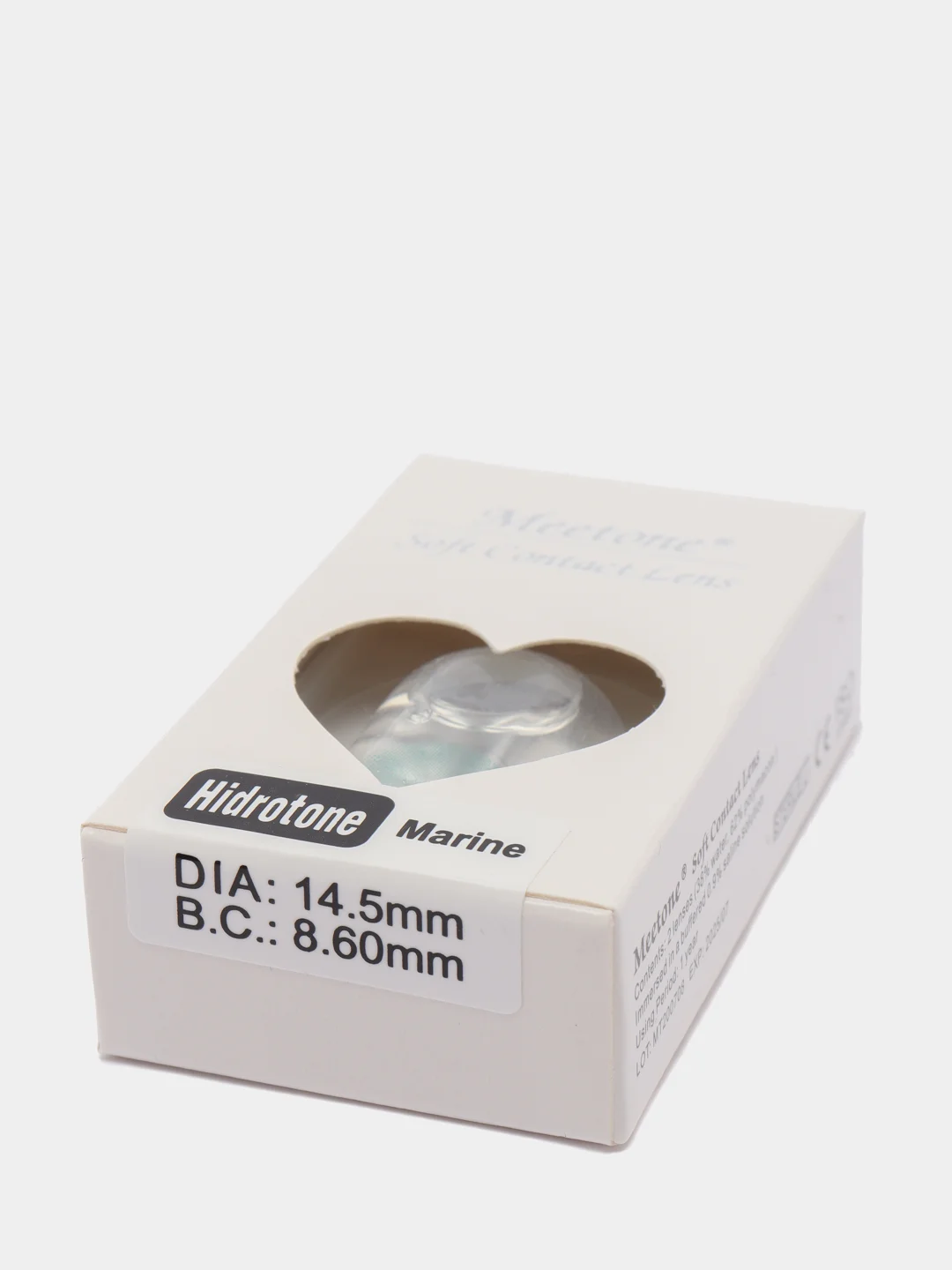 Цветные линзы бирюзовые Hidrotone Marine, 8.6 / 14.5